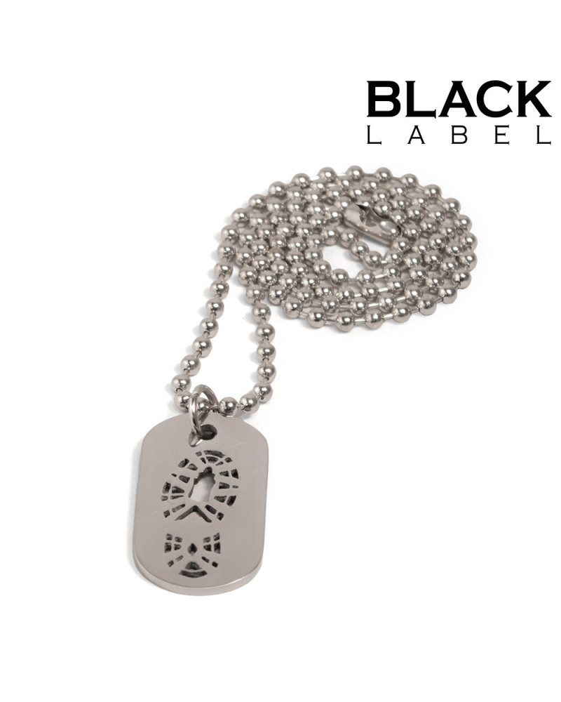 Plaque DogTag Kink Boot 4.5 x 2.5cm 