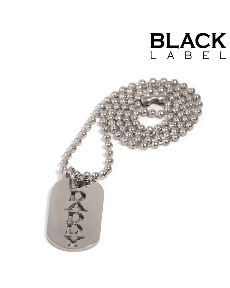 Plaque DogTag Kink Daddy 4.5 x 2.5cm 