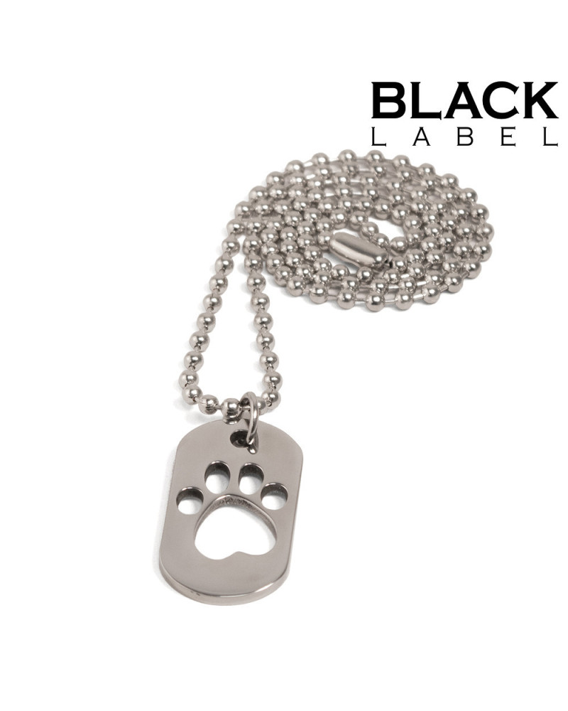 Plaque DogTag Kink Paw 4 x 3.5cm 