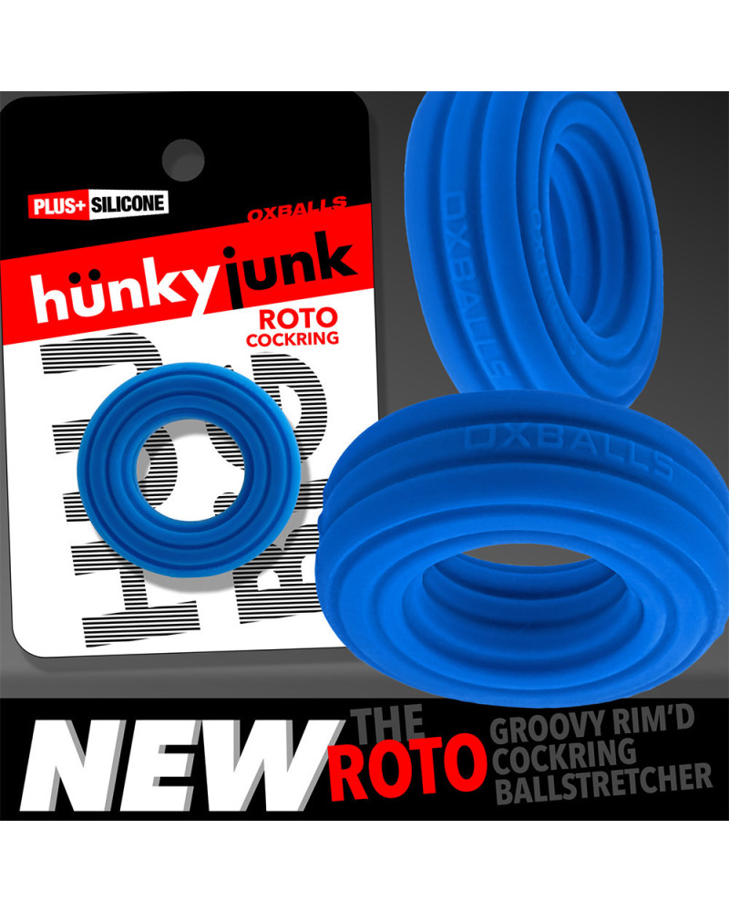 Cockring Roto 25 mm Bleu 