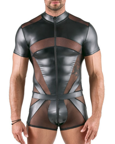 Combinaison courte avec Zip Spidella Noire 