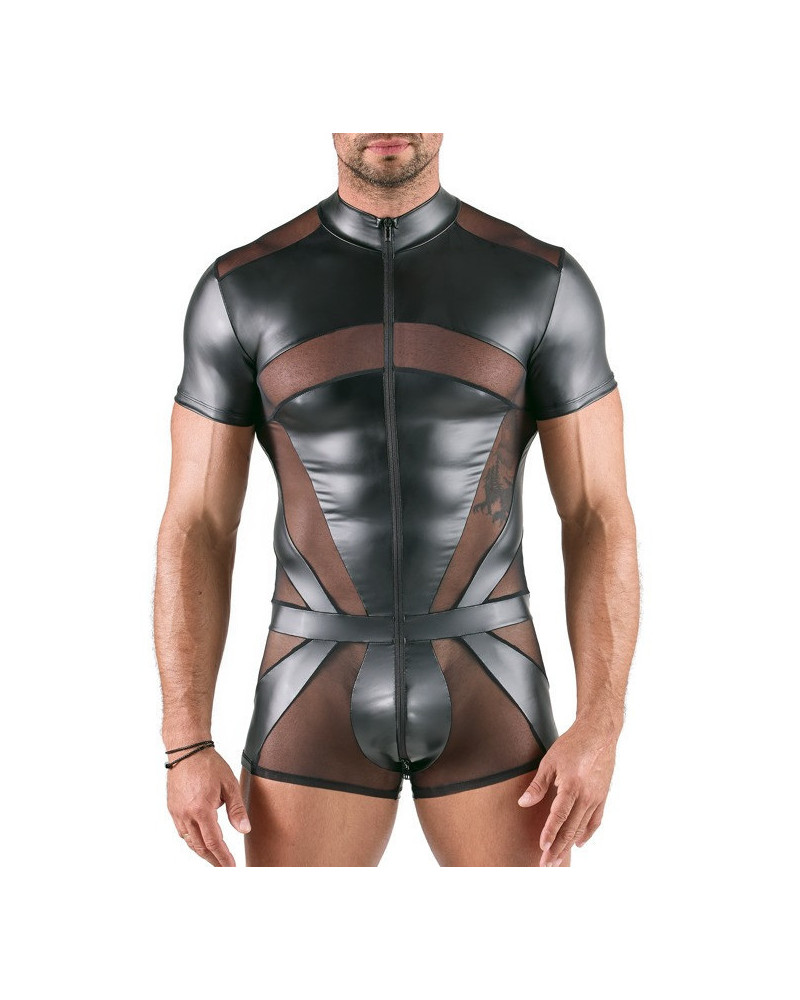 Combinaison courte avec Zip Spidella Noire 