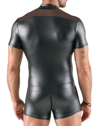 Combinaison courte avec Zip Spidella Noire 