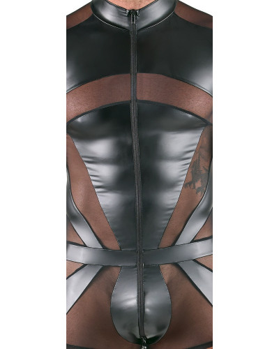 Combinaison courte avec Zip Spidella Noire 