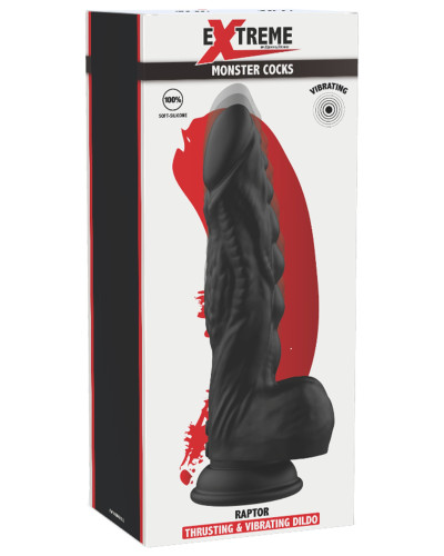 Gode vibrant Raptor 17 x 5cm 