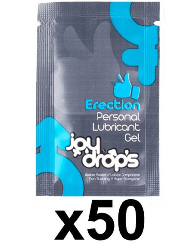 Dosettes Lubrifiant Effet Erection Dure 5ml x50 