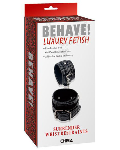 Menottes Surrender Behave 