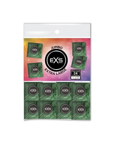 Préservatifs XXL Jumbo 69mm x24 