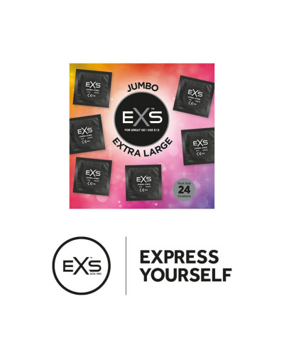 Préservatifs XXL Jumbo 69mm x24 