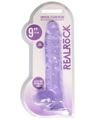 Gode Crystal Clear Violet 19 x 4.5cm 