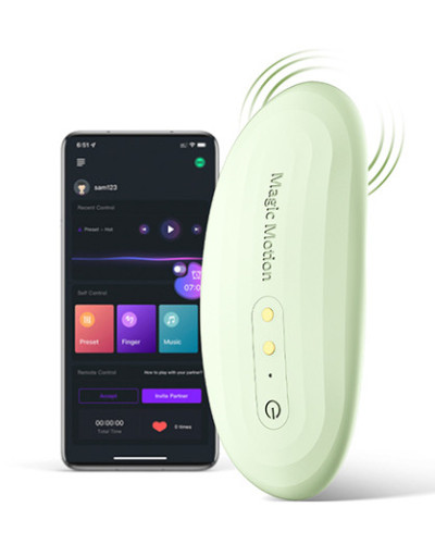 Vibro de Culotte Connecté Magic Nyx Vert 