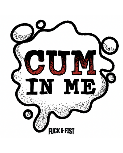 Tatouage temporaire Cum in Me 9 x 8.5cm 