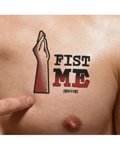 Tatouage temporaire Fist Me 9 x 8.5cm 