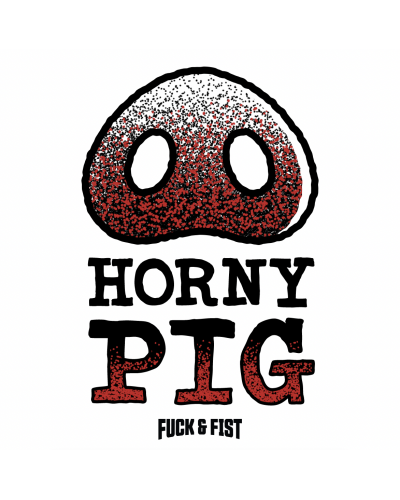 Tatouage temporaire Horny Pig 9 x 6cm 