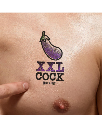 Tatouage temporaire XXL Cock 9 x 5cm 