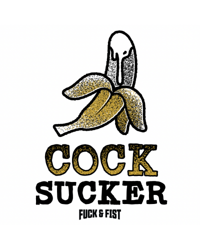 Tatouage temporaire Cock Sucker 9 x 6.5cm 