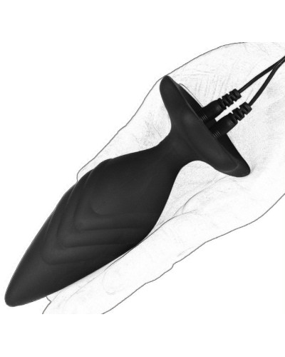 Plug anal Électro Shock Butt 10 x 3.5cm 