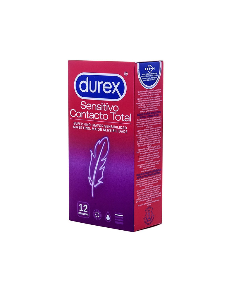 Préservatifs fins Sensitive Contact Total x12 