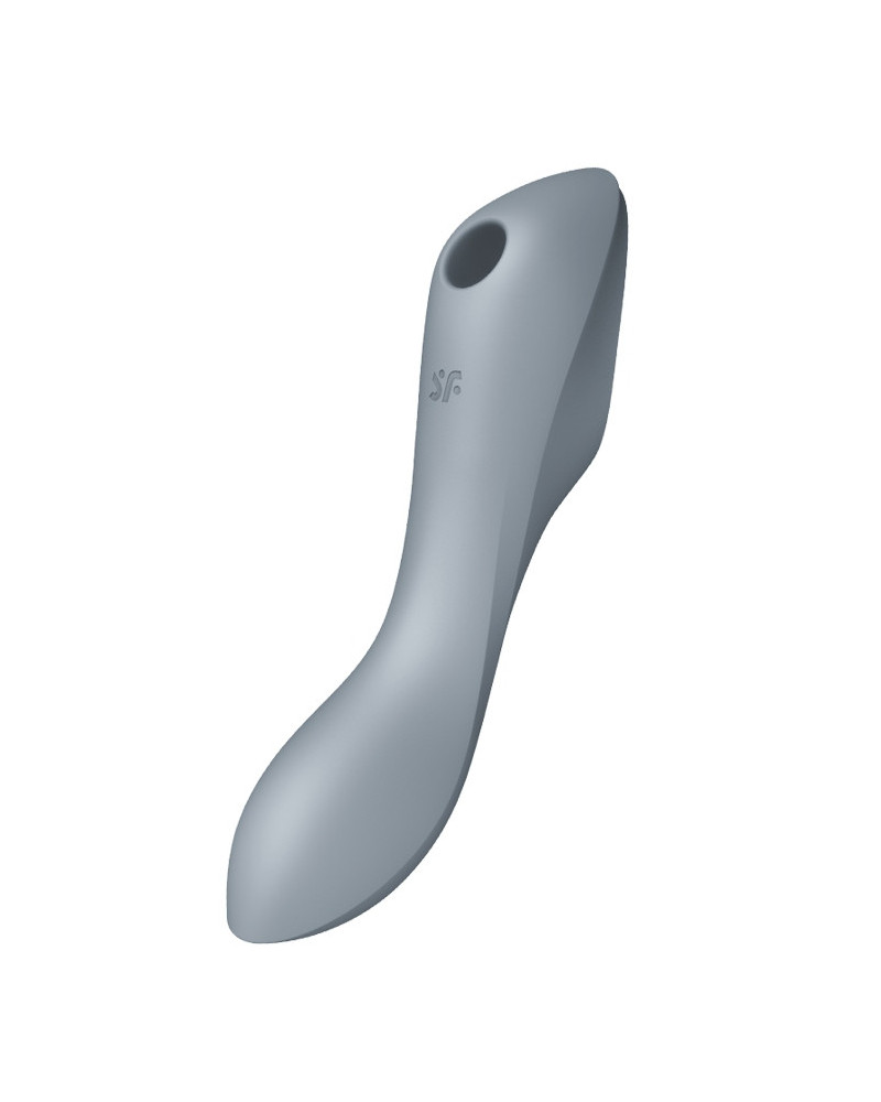 Stimulateur de clitoris Curvy Trinity 3 Satisfyer Gris 