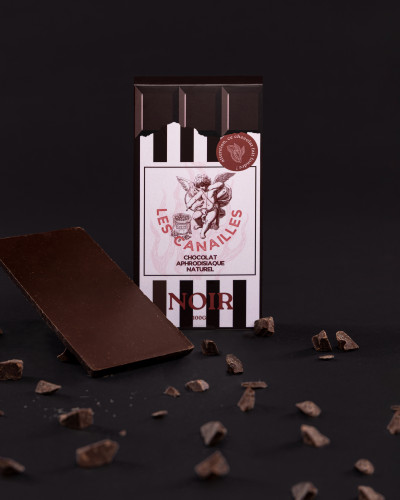 Tablette de Chocolat Aphrodisiaque NOIR 100g 