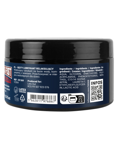 Lubrifiant épais relaxant Fuck & Fist FF Hybrid Relax 250ml 