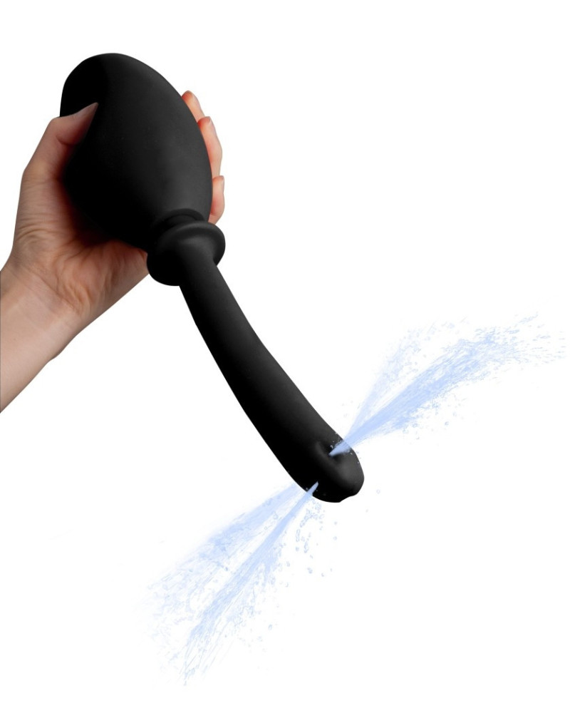 Poire de lavement Fresh Tube 13 x 2.2cm - Contenance 275ml Noire 