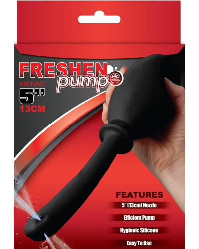 Poire de lavement Fresh Tube 13 x 2.2cm - Contenance 275ml Noire 