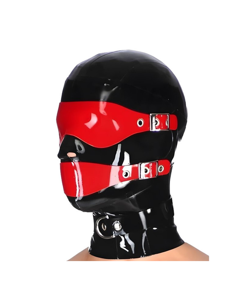 Cagoule Blindmutemax Noire-rouge 