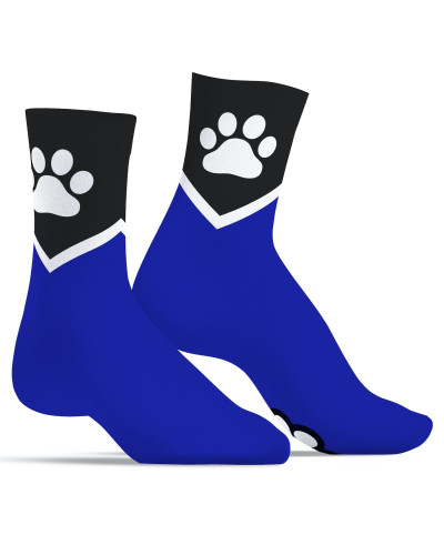 Chaussettes Paw Kinky Puppy Bleues 