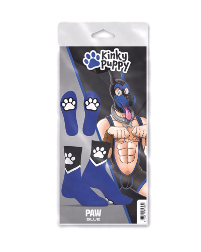 Chaussettes Paw Kinky Puppy Bleues 