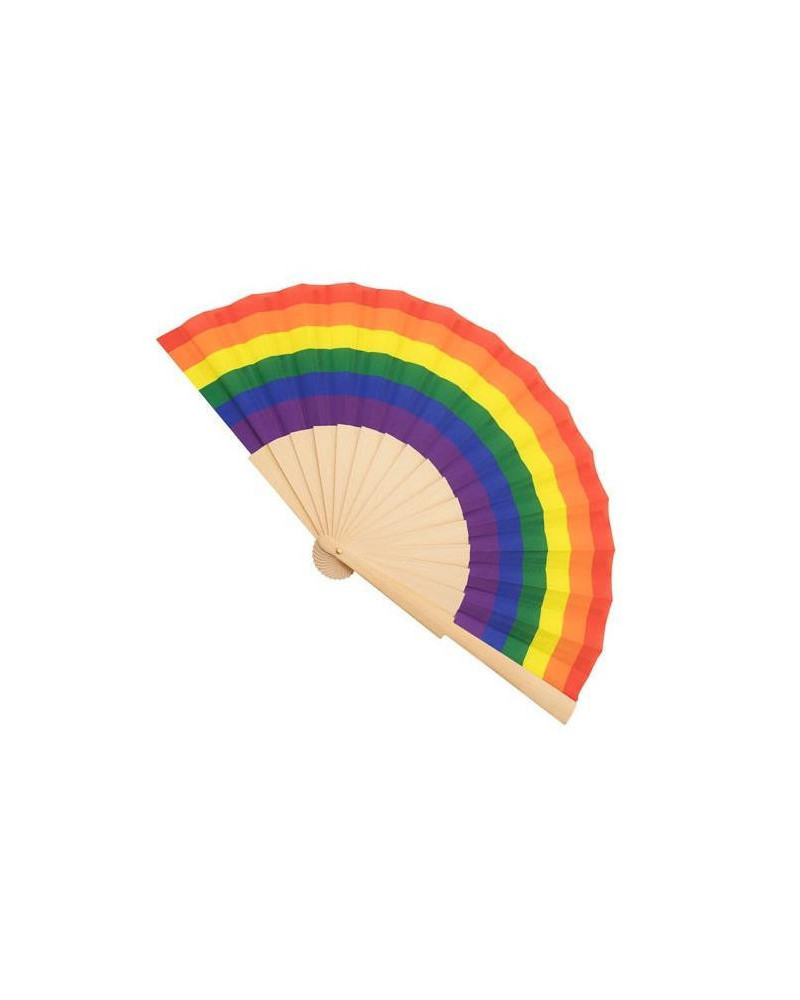 Éventail Rainbow 23cm 