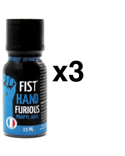 FIST HAND FURIOUS Propyle Amyle 15ml x3 