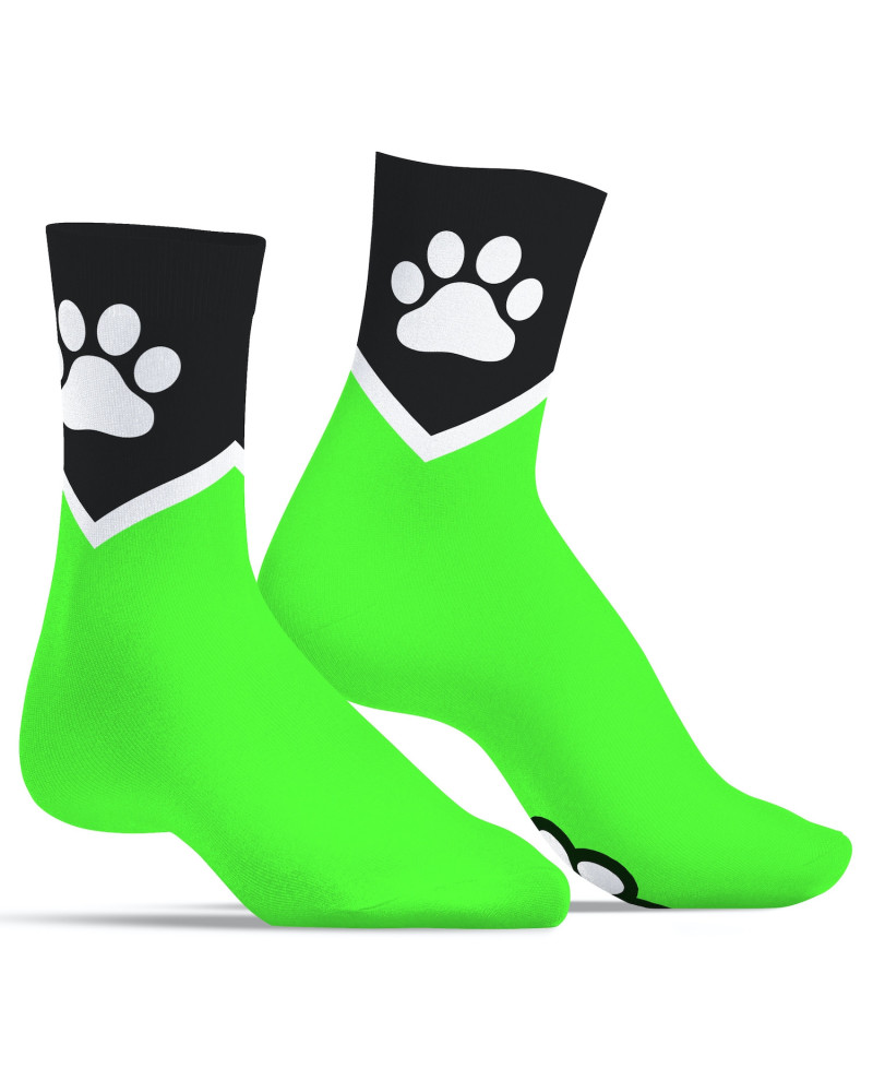 Chaussettes Paw Kinky Puppy Vertes 