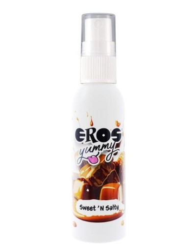 Spray Corporel à Lécher YUMMY Caramel Salé 50 ml 