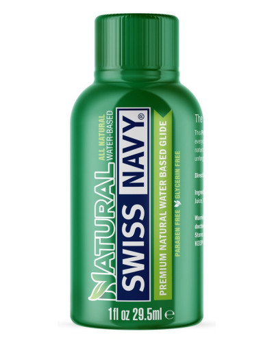 Lubrifiant Eau Natural Swiss Navy 29.5ml 