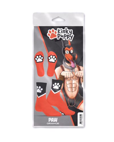 Chaussettes Paw Kinky Puppy Orange 