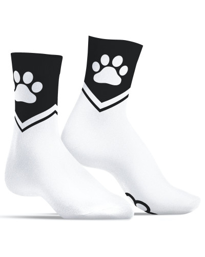 Chaussettes Paw Kinky Puppy Blanches 