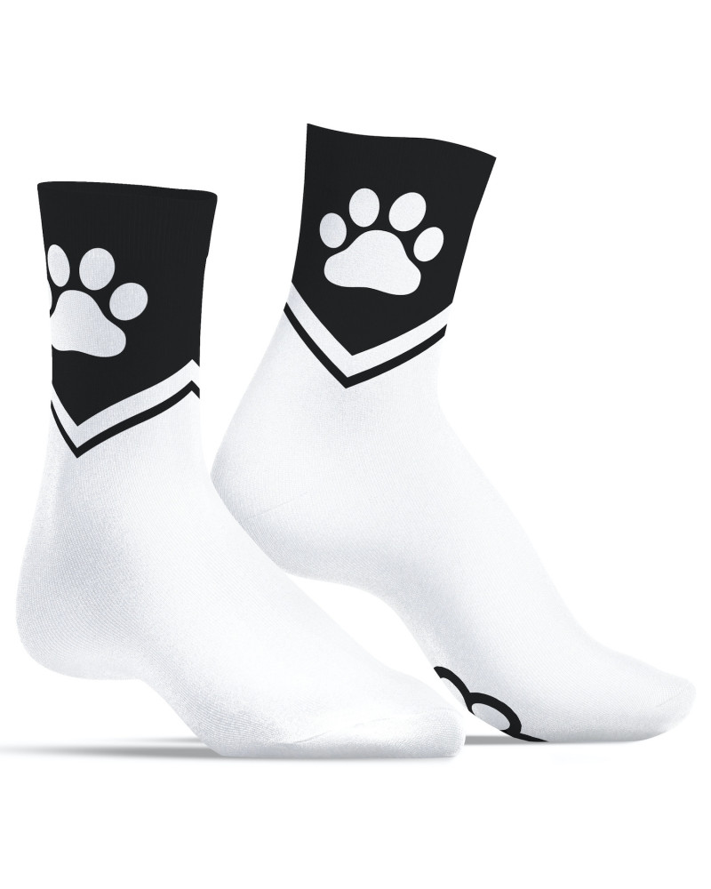 Chaussettes Paw Kinky Puppy Blanches 