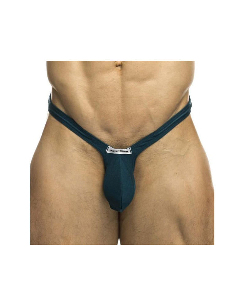 String Bulge Thong Vert opale 