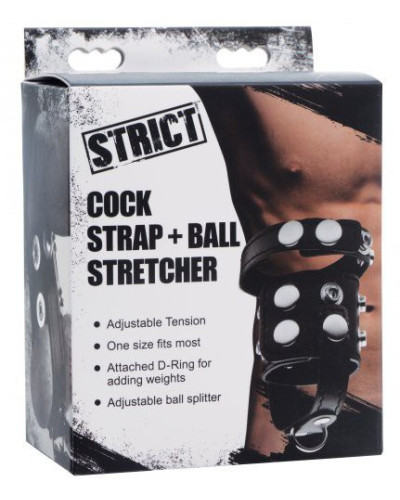 Ballstretcher Cock Strap Noir 