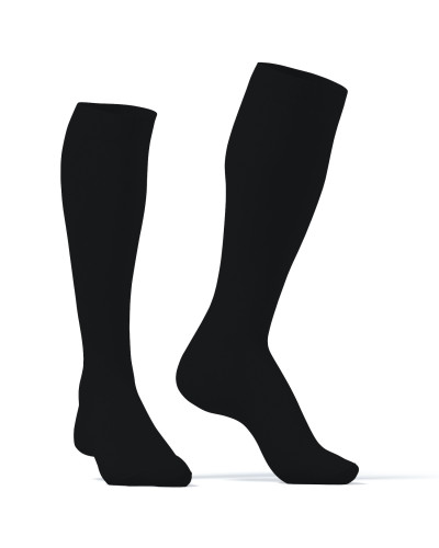 Chaussettes Hautes COLORS SneakXX Noires 