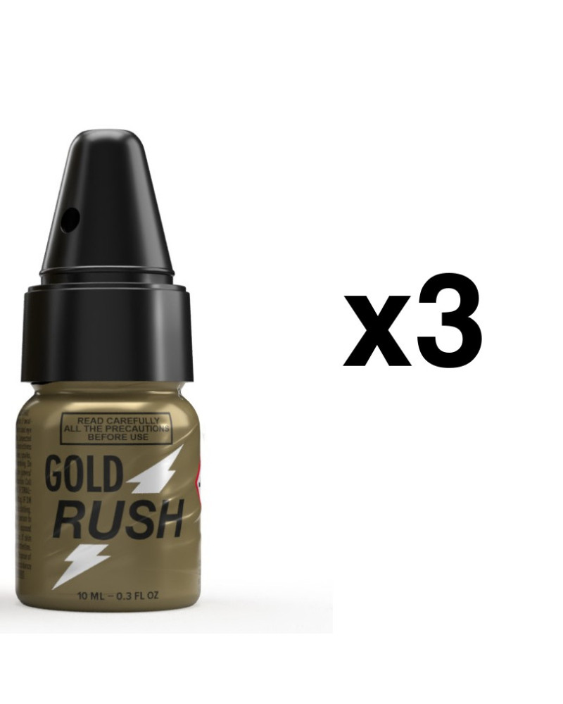 GOLD RUSH 10ml Bouchon Diffuseur x3 