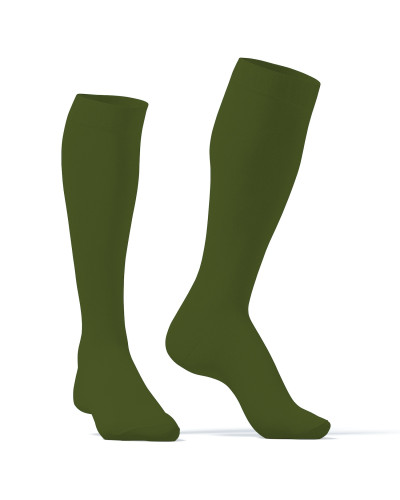 Chaussettes Hautes COLORS SneakXX Vert Kaki 
