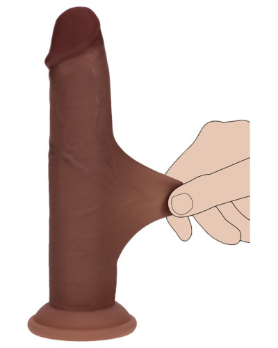 Gode Edoardo marron 16 x 4cm 