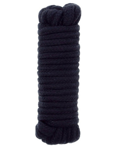 Corde Bondage Fine 5m Noir 