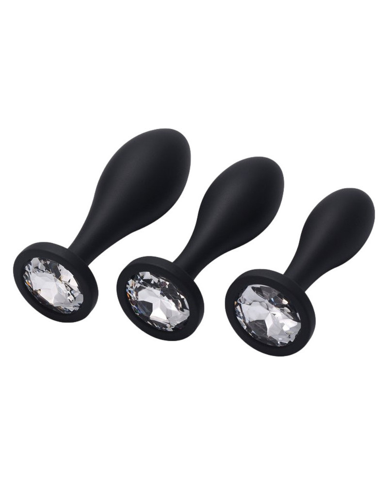 Set de 3 Plugs Tearskit Transparent 
