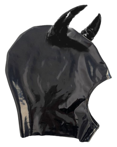 Masque avec cornes Sexy Devil Noir 