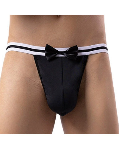 String Gentleman Noir-Blanc 