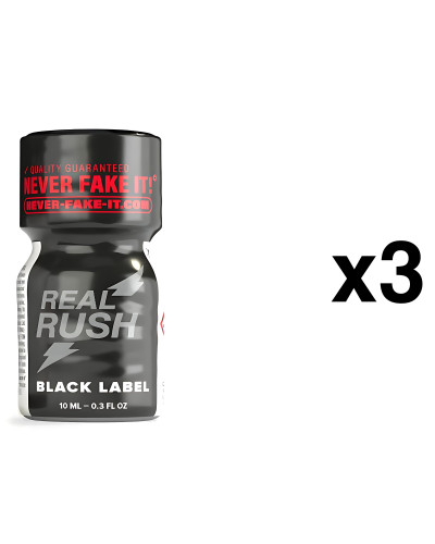 Real Rush Black Label 10ml x3 