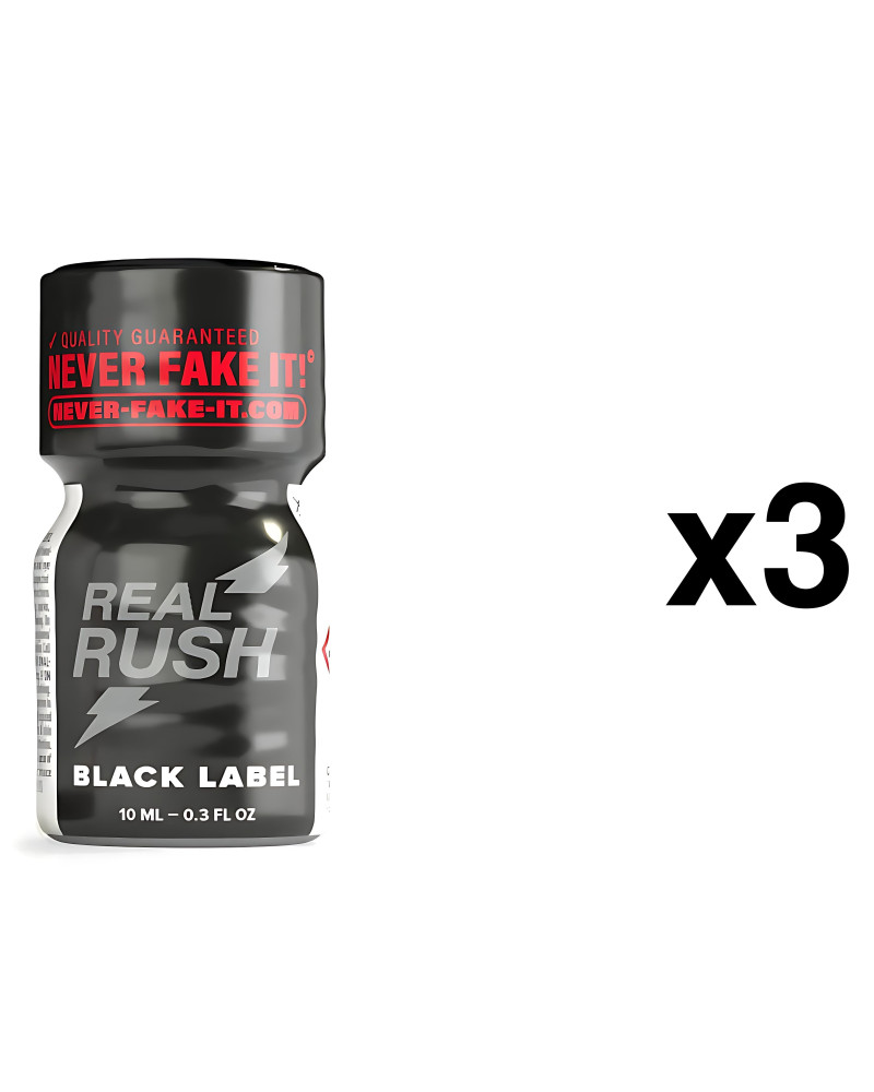 Real Rush Black Label 10ml x3 
